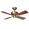Antique Brass + Rosewood / Medium Oak